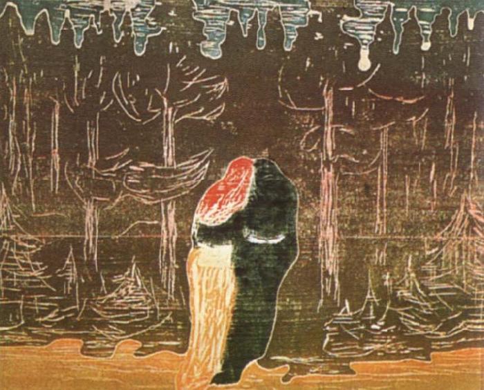 Edvard Munch Forest